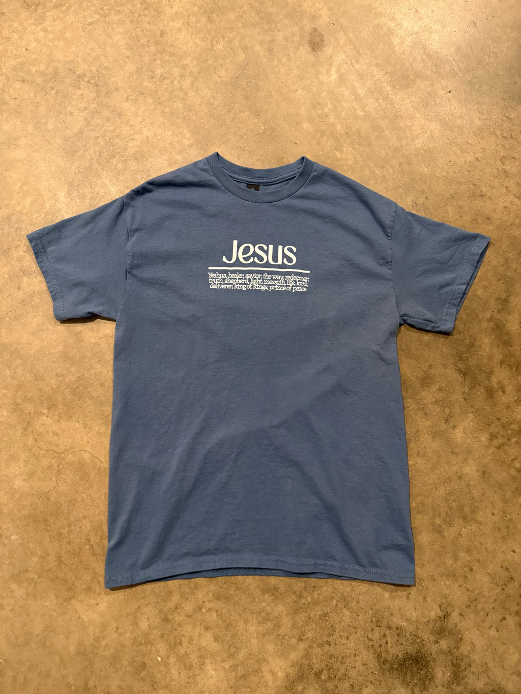 Jesus T-Shirt (Indigo)